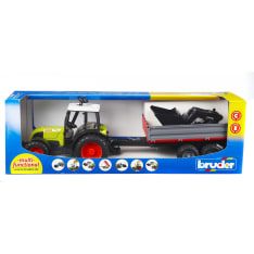 Bruder 02112 Claas Nectis 267 F front loader tractor
