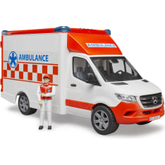 Bruder MB Sprinter ambulance and driver