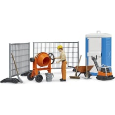 Bruder Bworld Construction Set työmaasetti