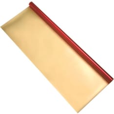Glorex Double face aluminium paper 50x78cm red/gold