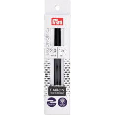 Prym Ergo Carbon 15 cm sukkapuikko