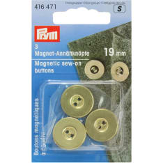Prym 3 kpl ommeltava magneettinen nappi