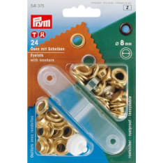 Prym 8 mm 24 pcs sail ring
