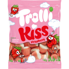 Trolli Kiss Strawberry candy bag 100g