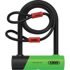 Abus Ultimate 410K/150HB 140 U-lukko vaijerilla