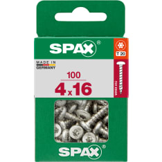 Spax T-Star Plus 4x16 domed head universal screw