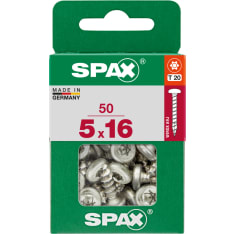 Spax T-Star Plus 5x16 domed head universal screw
