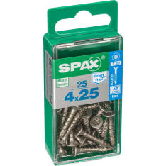 Spax TX 4x25 RST countersunk universal screw