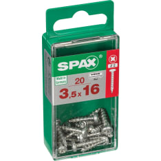 Spax T-Star Plus 3,5x16 kupukanta yleisruuvi
