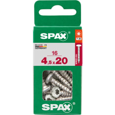 Spax T-Star Plus 4,5x20 cup head 16pcs universal screw