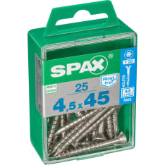 Spax TX 4,5x45 RST uppokanta yleisruuvi