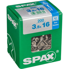 Spax TX 3,5x16 RST uppokanta yleisruuvi