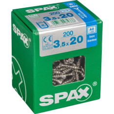 Spax TX 3,5x20 RST uppokanta yleisruuvi