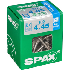 Spax TX 4x45 RST countersunk universal screw