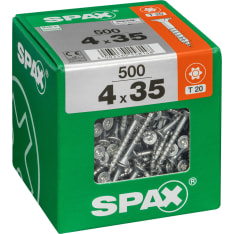 Spax TX 4x35 countersunk universal screw