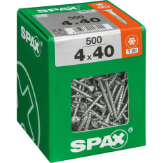 Spax TX 4x40 countersunk universal screw
