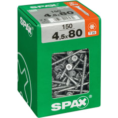 Spax TX 4.5x80 countersunk universal screw