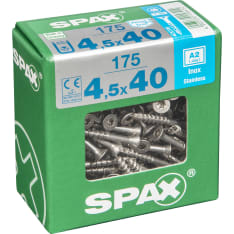 Spax TX 4.5x40 RST countersunk universal screw