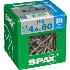 Spax TX 4.5x60 RST countersunk universal screw