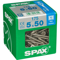 Spax TX 5x50 RST countersunk universal screw