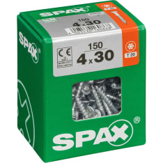Spax TX 4x30 countersunk universal screw