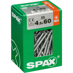 Spax TX 4,5x60 uppokanta yleisruuvi