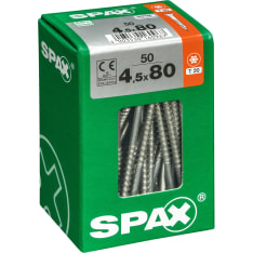 Spax TX 4,5x80 uppokanta yleisruuvi