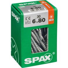 Spax TX 6x80 countersunk universal screw