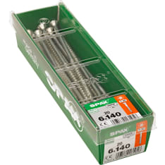 Spax TX 6x140 countersunk 20pcs universal screw