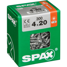 Spax TX 4x20 countersunk universal screw