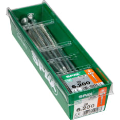Spax TX 6x200 countersunk socket 20pcs universal screw