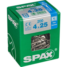 Spax TX 4x25 RST countersunk universal screw