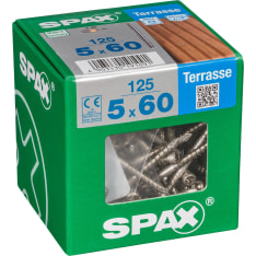 Spax TX 5x60 RST terassiruuvi
