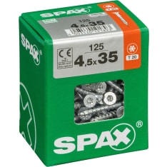Spax TX 4,5x35 uppokanta yleisruuvi