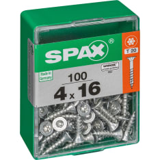 Spax TX 4x16 uppokanta yleisruuvi