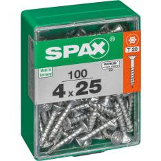 Spax TX 4x25 uppokanta yleisruuvi