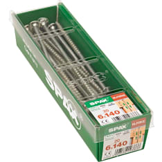 Spax TX 6x140 20pcs wide head screw