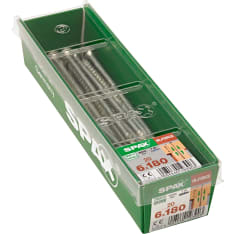Spax TX 6x180 20pcs wide head screw