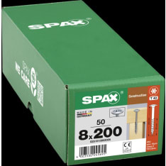 SPAX Wood construction screw Washer head T-STAR plus partial thread WIROX A9J 8x200 50 pcs