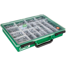 Spax TX socket head 387 pcs screw assortment
