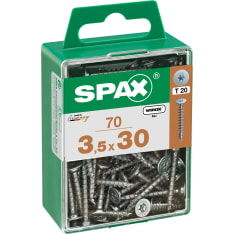 Spax TX 3.5x30 wide base furniture screw
