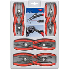Knipex 8-OS tarkkuuslukkorengaspihtisarja