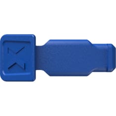 Knipex ColorCode klipsi, sininen 10 kpl/pkt