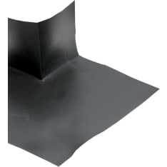 Delta radon protection outer corner piece
