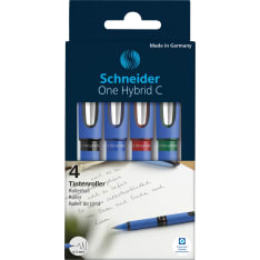 Schneider One Hybrid C 03 4pcs rollerball pen
