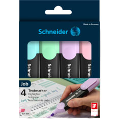 Schneider Job pastel 4pcs highlighter pencil