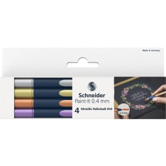 Schneider Paint-It 50 0,4mm 4pcs rollerball pen