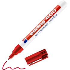 Edding 400 felt-tip pen red
