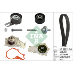 Schaeffler INA 530 0375 30 Timing belt set with water pump