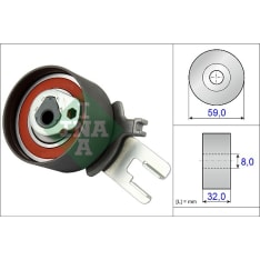 Schaeffler INA 531 0859 10 INA Moniurahihnan kiristin